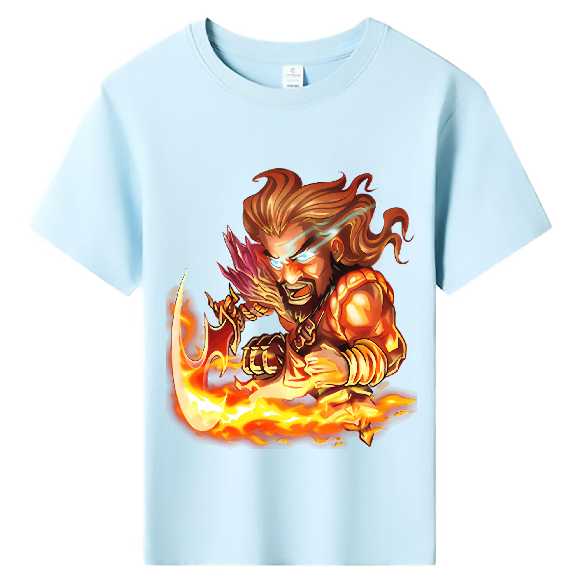 （画像用） リーグ・オブ・レジェンド League of Legends LOL 綿100％キッズTシャツ（フロントプリント）